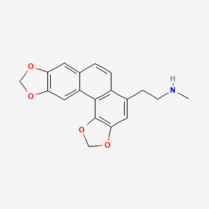 molecular formula C19H17NO4 B10858010 Seconeolitsine 
