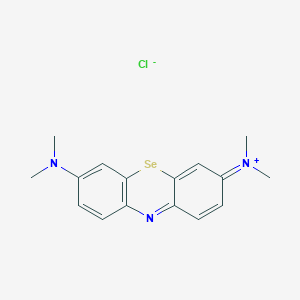 molecular formula C16H18ClN3Se B10858062 Selenomethylene blue 