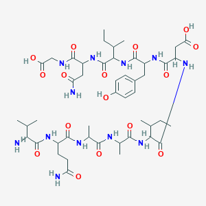 molecular formula C47H74N12O16 B10858067 Acyl Carrier Protein (ACP) (65-74) 
