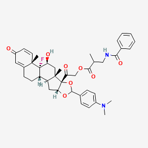 molecular formula C41H47FN2O8 B10858166 Tbi-pab CAS No. 51241-99-7