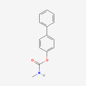 molecular formula C14H13NO2 B10858279 Paxamate CAS No. 5579-05-5