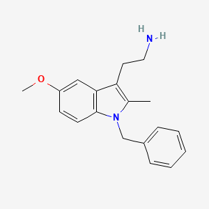 molecular formula C19H22N2O B10858305 Benanserin CAS No. 441-91-8
