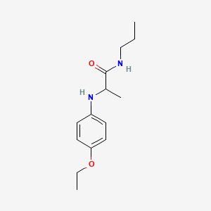 molecular formula C14H22N2O2 B10858340 Propetamide CAS No. 35188-06-8