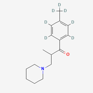 molecular formula C16H23NO B10858491 Deutolperisone CAS No. 474641-19-5