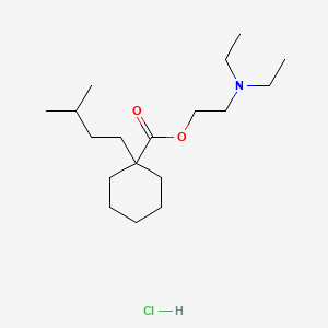 molecular formula C18H36ClNO2 B10858515 Isomylamine Hydrochloride CAS No. 24357-98-0