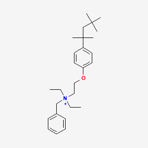 molecular formula C27H42NO+ B10858516 Octafonium CAS No. 6735-92-8