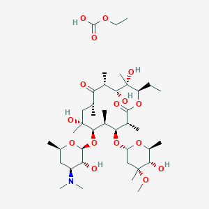 molecular formula C40H73NO16 B10858647 Erythromycin ethylcarbonate CAS No. 1334-35-6