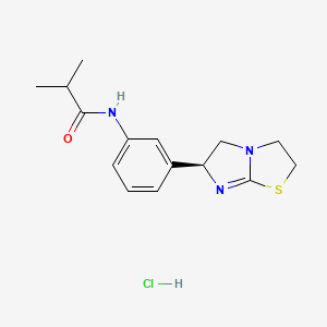 molecular formula C15H20ClN3OS B10858661 Butamisole Hydrochloride CAS No. 54400-62-3