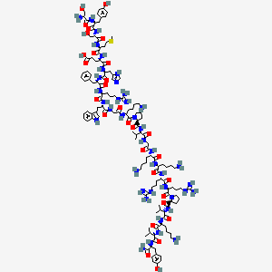 molecular formula C131H204N40O29S B10858696 Tricosactide CAS No. 20282-58-0