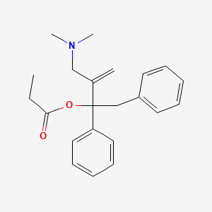 molecular formula C22H27NO2 B10858754 Proxibutene CAS No. 47419-52-3
