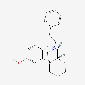 molecular formula C24H29NO B10858966 Phenomorphan CAS No. 468-07-5