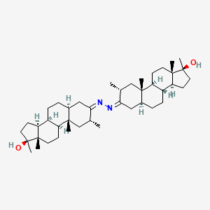 molecular formula C42H68N2O2 B10858982 Mebolazine 