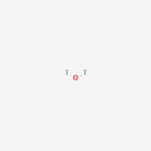 molecular formula H2O B10859046 Tritium oxide CAS No. 14940-65-9