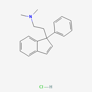 molecular formula C19H22ClN B10859147 Indriline hydrochloride CAS No. 2988-32-1