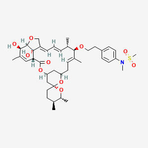 molecular formula C41H57NO10S B10859182 Fuladectin component A3 CAS No. 150702-33-3