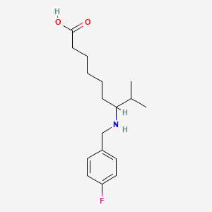 molecular formula C17H26FNO2 B10859202 Zafuleptine CAS No. 59210-05-8