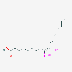 molecular formula C18H32I2O2 B10859250 Oleic acid I 131 