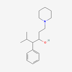 molecular formula C18H29NO B10859271 Piperphenidol CAS No. 90-23-3