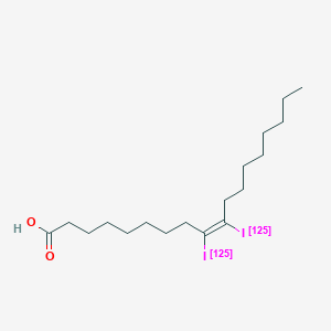 molecular formula C18H32I2O2 B10859288 Oleic acid I 125 