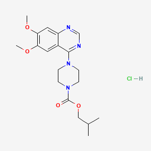 molecular formula C19H27ClN4O4 B10859308 Piquizil hydrochloride CAS No. 21580-44-9