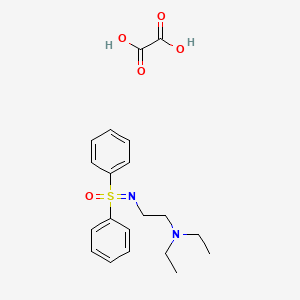 molecular formula C20H26N2O5S B10859368 Suloxifen oxalate CAS No. 25827-13-8