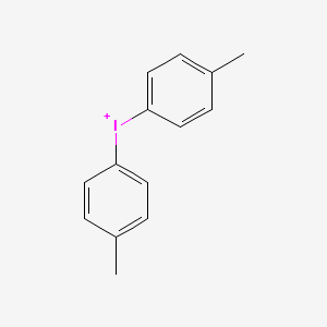 molecular formula C14H14I+ B10859440 Toliodium CAS No. 46449-56-3