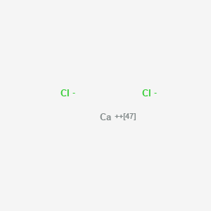molecular formula CaCl2 B10859490 Calcium chloride Ca-47 CAS No. 22194-09-8