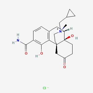 molecular formula C22H29ClN2O4 B10859569 Methylsamidorphan Chloride CAS No. 1118885-67-8