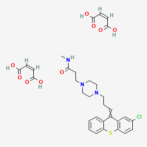 molecular formula C24H28ClN3OS B10859750 Clothixamide CAS No. 4434-20-2
