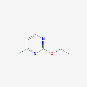 molecular formula C7H10N2O B108599 2-Ethoxy-4-methylpyrimidine CAS No. 17758-42-8