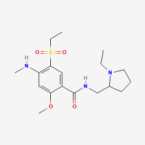 molecular formula C18H29N3O4S B10860205 Lb-102 CAS No. 2227154-23-4