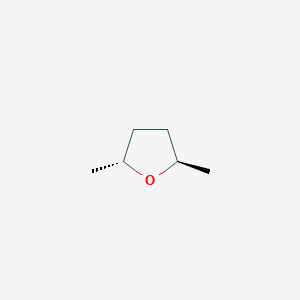 molecular formula C6H12O B108606 trans-2,5-Dimethyloxolane CAS No. 2390-94-5
