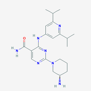 molecular formula C21H31N7O B10860823 CS640 