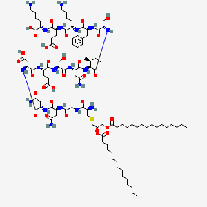 molecular formula C99H167N19O30S B10860936 Macrophage-activating lipopeptide 2 CAS No. 250718-44-6