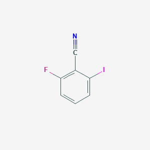molecular formula C7H3FIN B108612 2-Fluoro-6-iodobenzonitrile CAS No. 79544-29-9