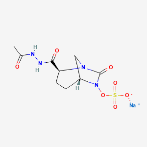 molecular formula C9H13N4NaO7S B10861215 FPI-1523 sodium 