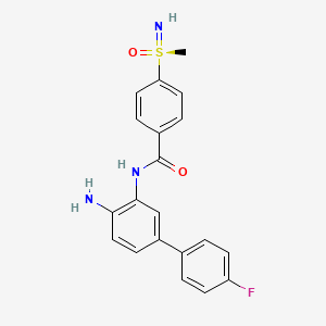 molecular formula C20H18FN3O2S B10861499 (S)-TNG260 