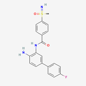 molecular formula C20H18FN3O2S B10861573 (S)-TNG260 