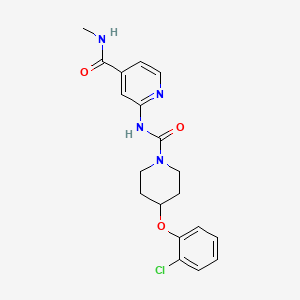 molecular formula C19H21ClN4O3 B10861591 SSI-4 