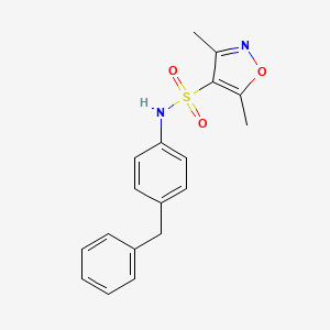molecular formula C18H18N2O3S B10861636 PP5-IN-1 