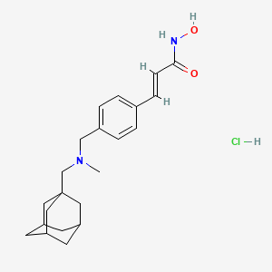 molecular formula C22H31ClN2O2 B10861700 Martinostat hydrochloride 