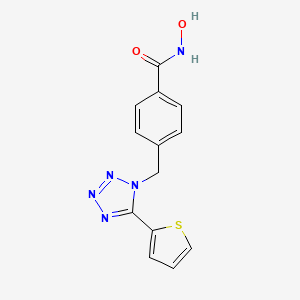 molecular formula C13H11N5O2S B10861709 ITF 3756 