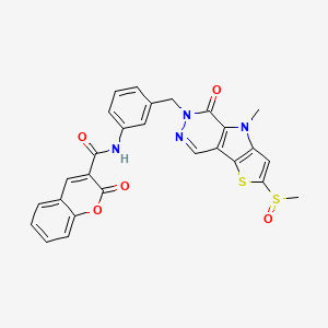 molecular formula C27H20N4O5S2 B10861733 TEPC466 