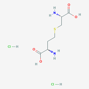 molecular formula C7H16Cl2N2O4S B10861756 DL-Cystathionine dihydrochloride 