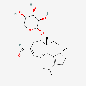 molecular formula C25H36O6 B10861903 Erinacine A CAS No. 156101-08-5