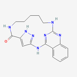 molecular formula C17H19N7O B10862171 JA310 