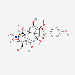 molecular formula C33H47NO10 B10862206 8-Deacetylyunaconitine 