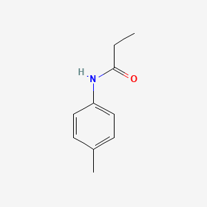molecular formula C10H13NO B10862760 N-(4-Methylphenyl)propanamide CAS No. 2759-55-9