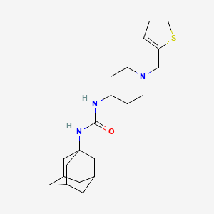 molecular formula C21H31N3OS B10863637 N-1-adamantyl-N'-[1-(2-thienylmethyl)piperidin-4-yl]urea 