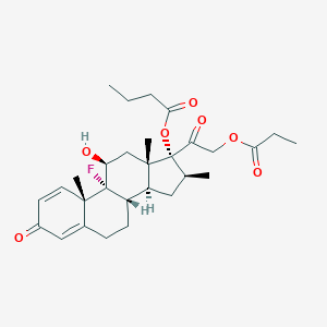 molecular formula C29H39FO7 B108637 Betamethasone Butyrate Propionate CAS No. 5534-02-1